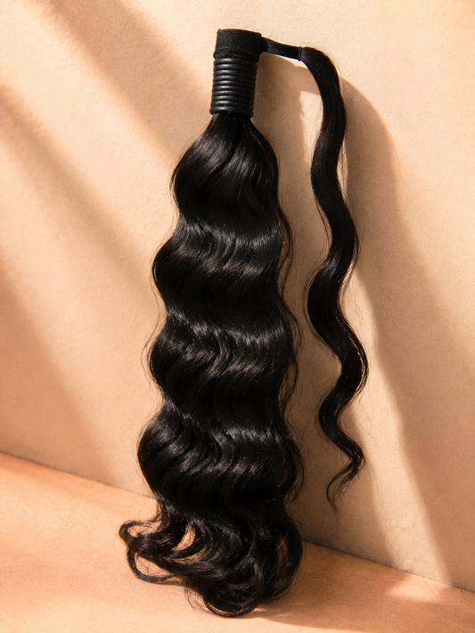 Luxury Ponytail – Deep Wave